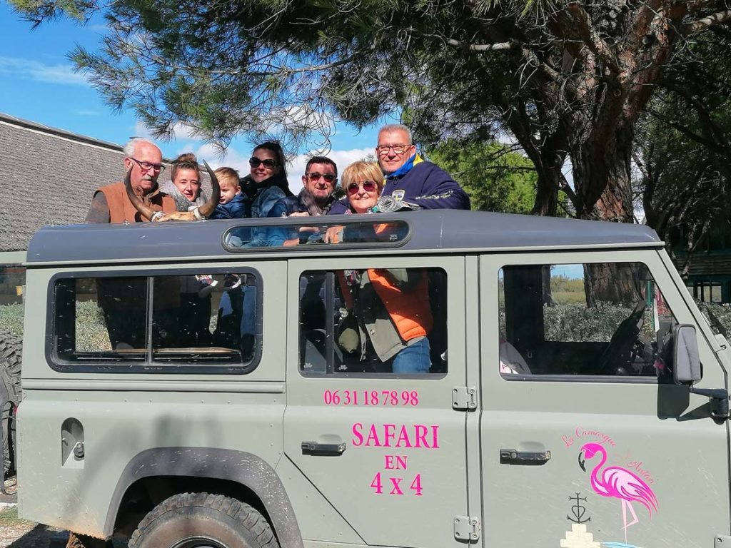Camargue Antan Sauvage Excursion Safari Visite Nature Manade 4x4